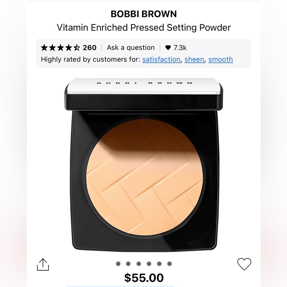 Vitamin Enriched Pressed Setting Powder